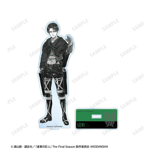 『進撃の巨人』リヴァイ Ani-Art BLACK LABEL BIGアクリルスタンド【202504再販】